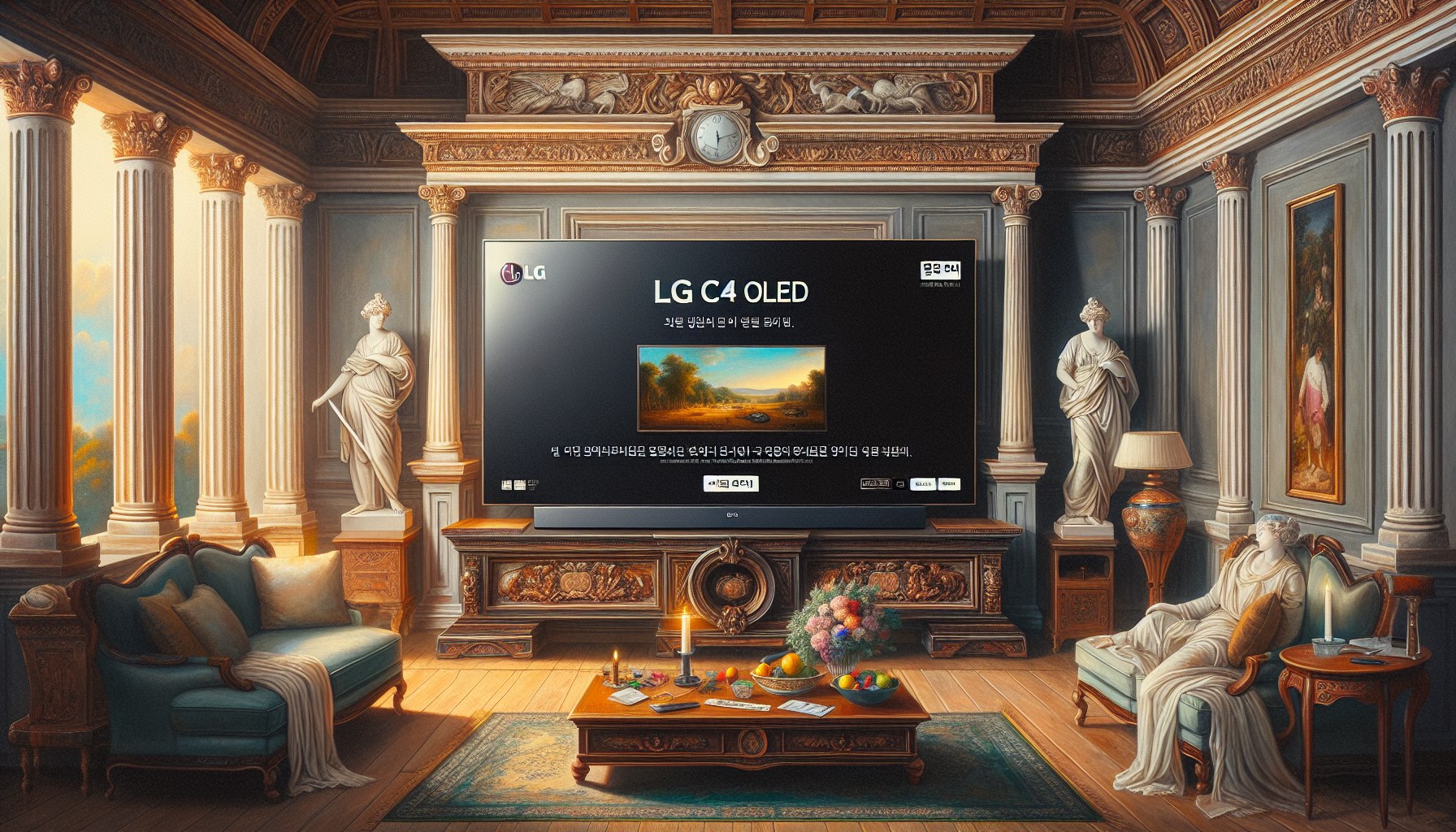 LG C4 시리즈 OLED, 역대급 할인으로 새해맞이 거실 업그레이드 찬스!