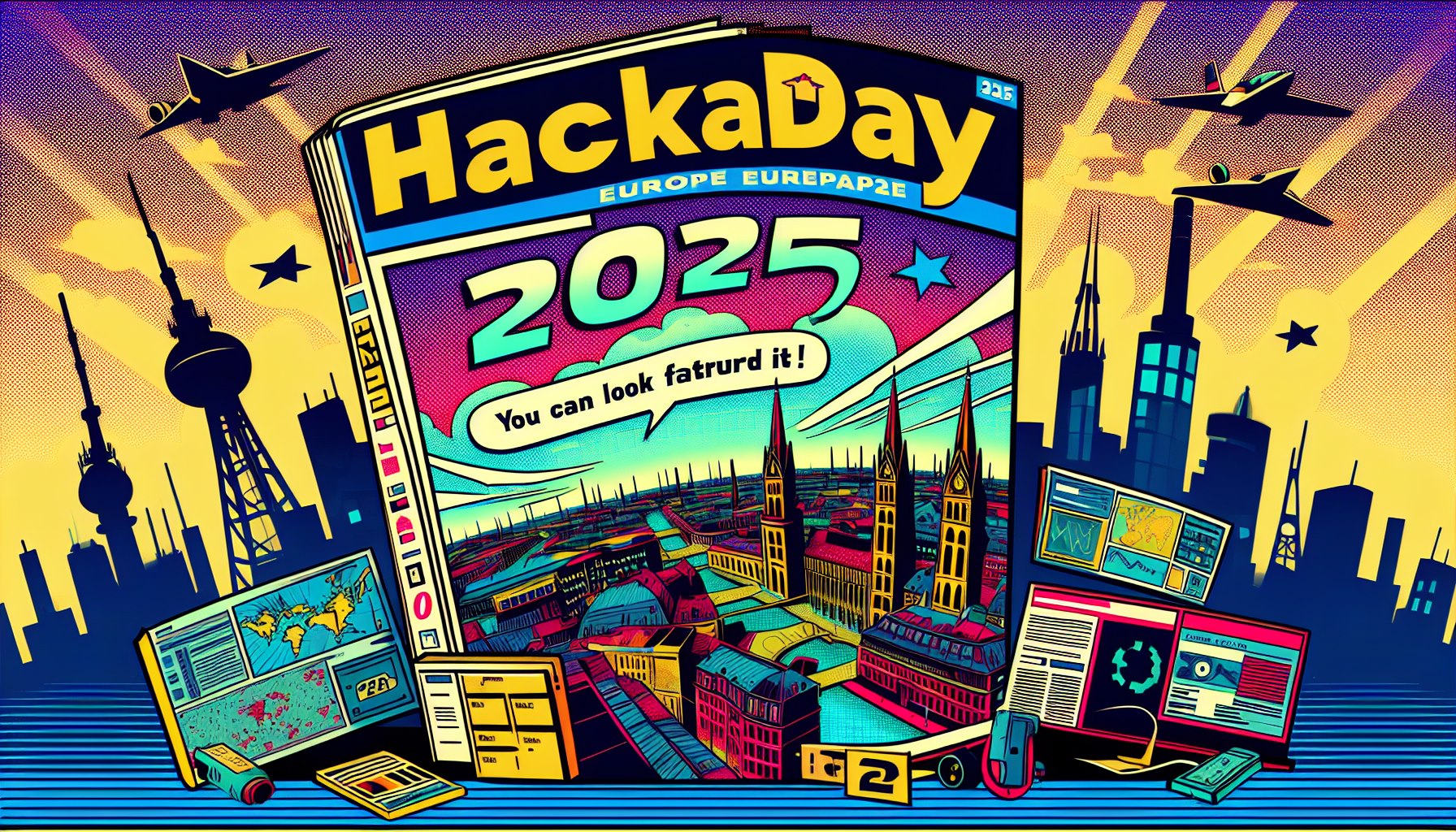 Hackaday Europe 2025: 기대해도 좋아요!