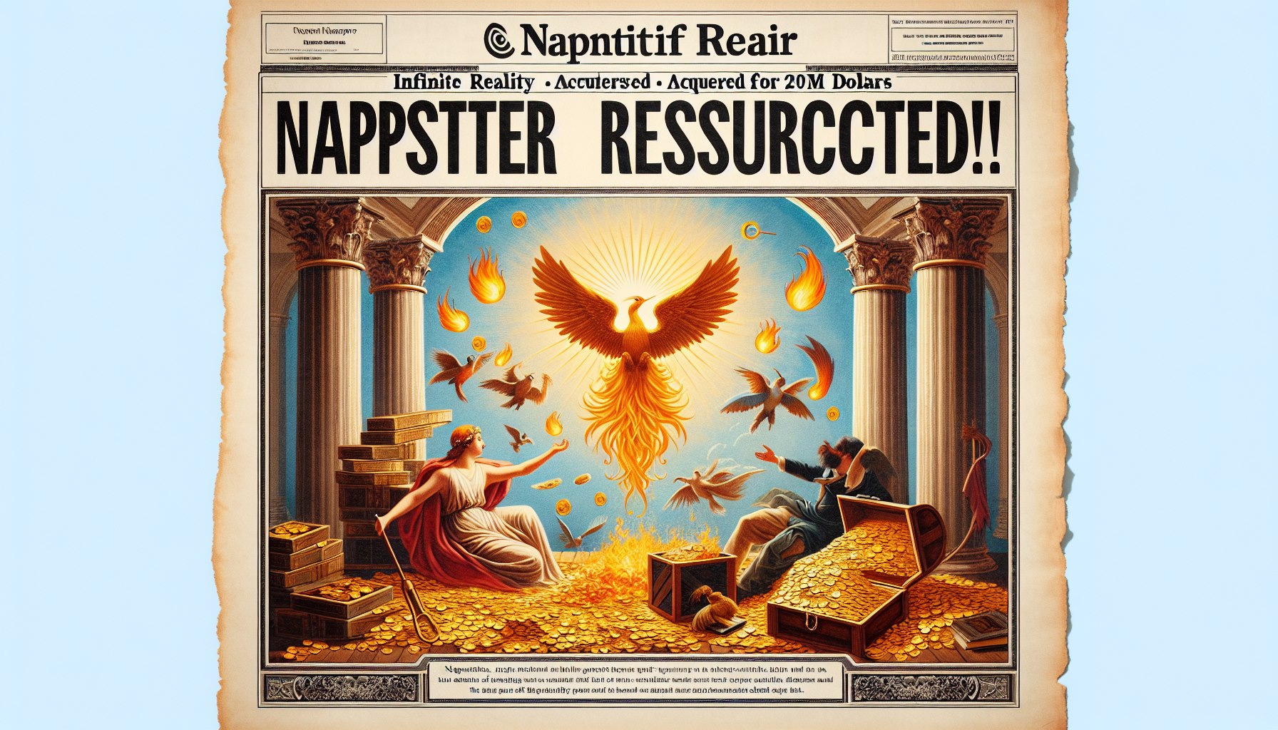 Napster 부활! Infinite Reality, 207M 달러에 인수