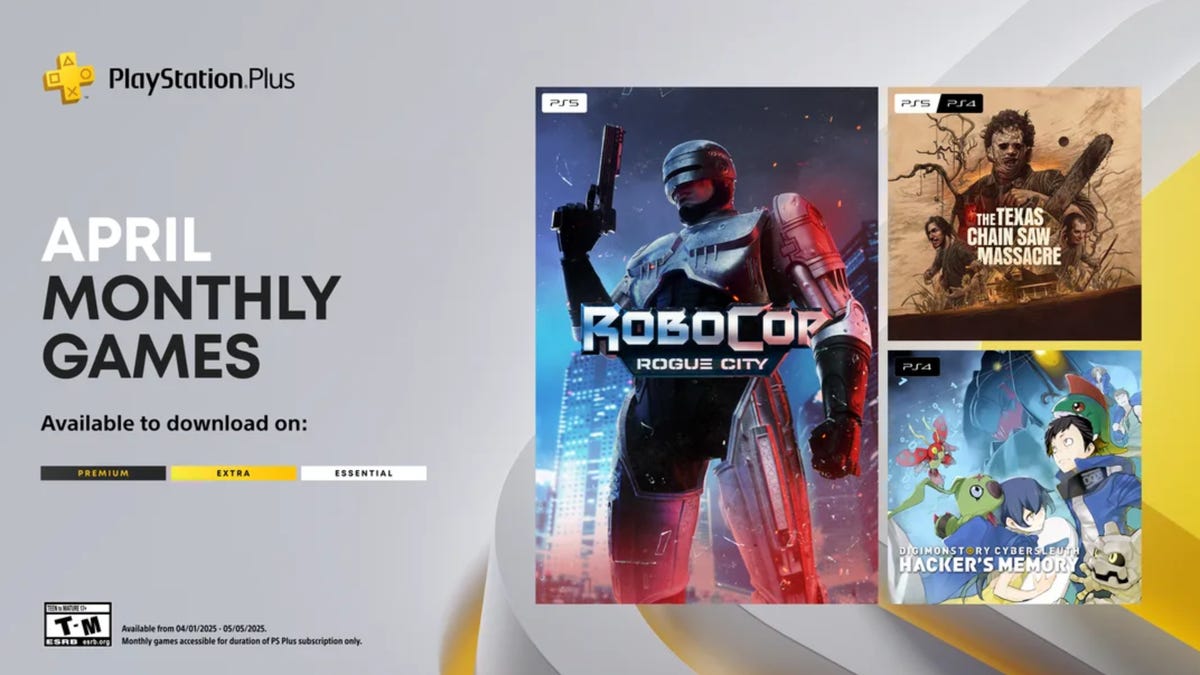 4월 PlayStation Plus에서 추억의 영화 캐릭터로 플레이하세요!