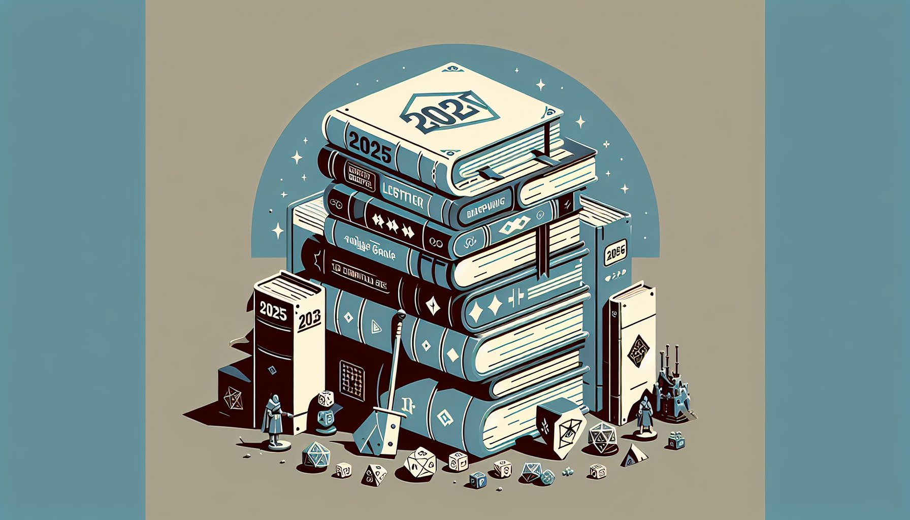 2025년 최고의 새로운 TRPG 서적