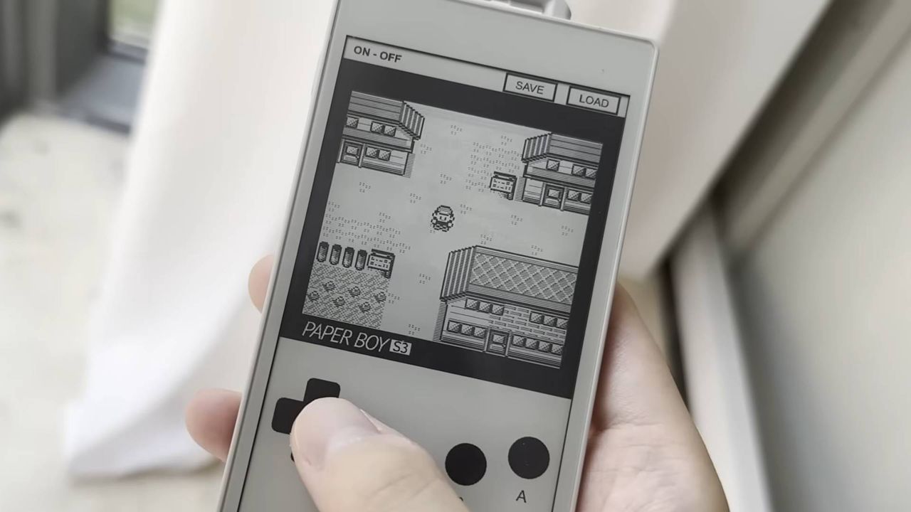 e-ink 디스플레이로 포켓몬스터를 즐긴다고? 놀라운 휴대용 게임기 개조기